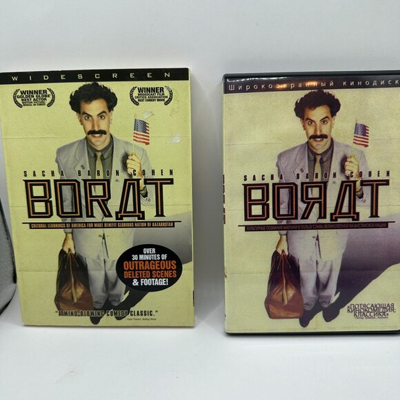 Borat DVD Widescreen Sacha Baron Cohen Deleted Scenes Comedy Movie R - Picture 4 of 5